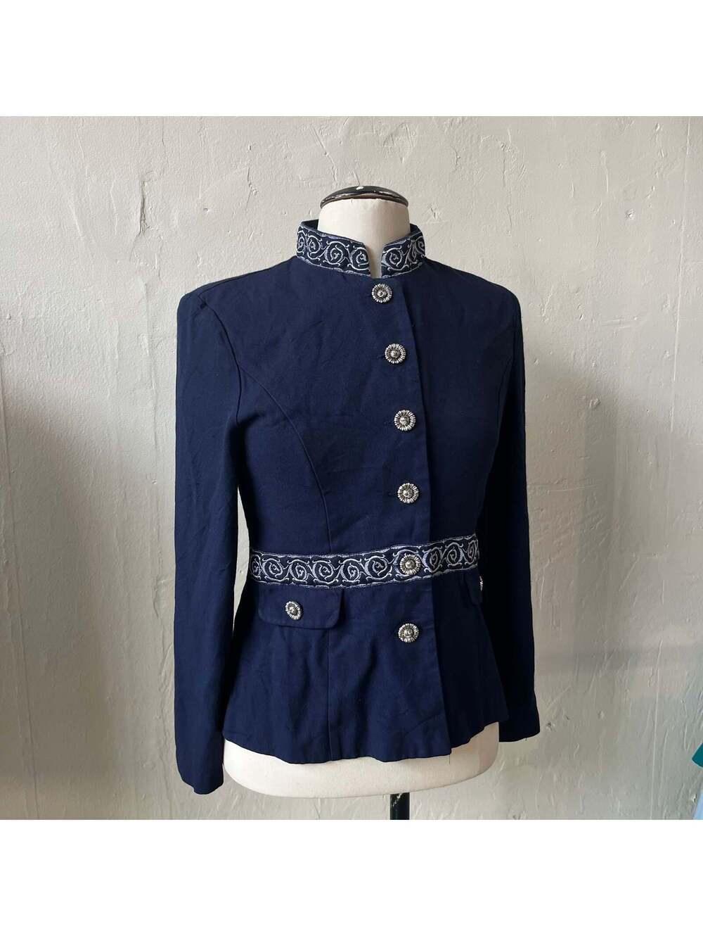 Vintage Blue Blazer (10)